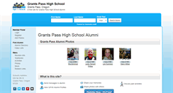 Desktop Screenshot of grantspasshighschool.org
